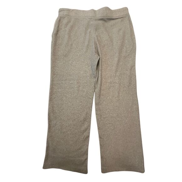 Aeropostale Women's Gray Wide Leg Y2K Fleece Athletic Sweatpants Size XL - Picture 2 of 5